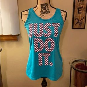 Nike Dri-fit tank racer back NWOT